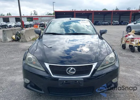 2011 Lexus Is 250C from USA, damaged, VIN JTHFF2C24B2519723